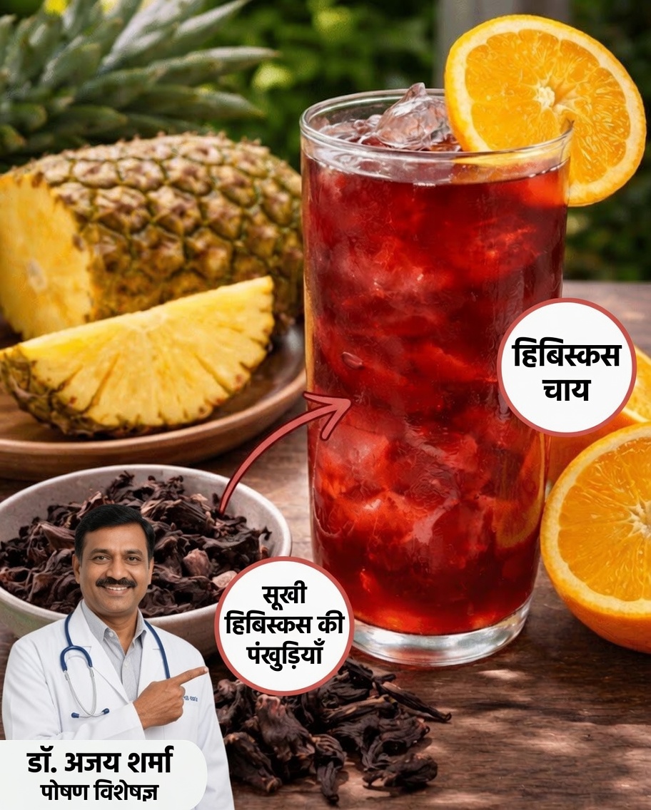 अपने दैनिक दिनचर्या में स्फूर्तिदायक गुड़हल, अनानास और संतरा का इन्फ्यूज़न कैसे शामिल करें ताकि स्वास्थ्य बेहतर हो सके