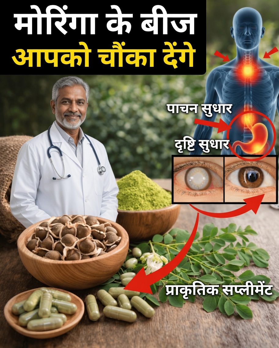 अपने रोज़मर्रा के स्वास्थ्य के लिए मोरिंगा के बीजों के 12 कम-ज्ञात लाभ जानें