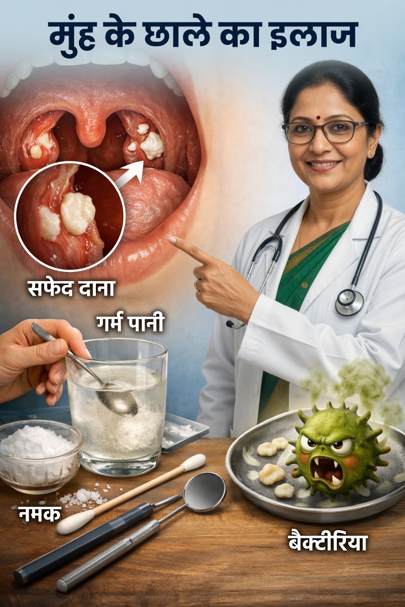 आपके मुँह में बदबूदार छोटे सफेद पत्थर बार-बार क्यों बनते रहते हैं?