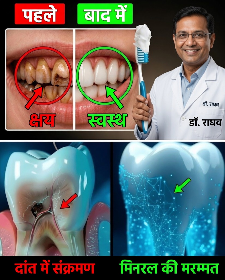 मजबूत दांतों और कम दंत-चिकित्सक मुलाकातों का प्राकृतिक रहस्य