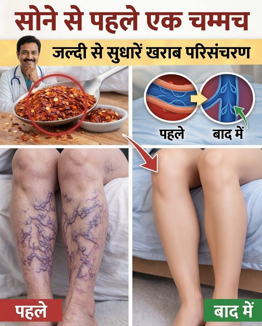 उठें हल्के पैरों के साथ: 6 रात में खाने वाले खाद्य पदार्थ जो रक्तसंचार को सहारा दे सकते हैं (+ 3 रातों का सरल परीक्षण)