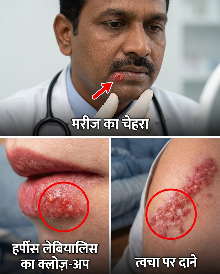 फेफोले या बार-बार होने वाले छाले होंठों पर या गुप्तांगों के क्षेत्र में? यह सामान्य नहीं है – देखें आपका शरीर आपको क्या बताने की कोशिश कर रहा है