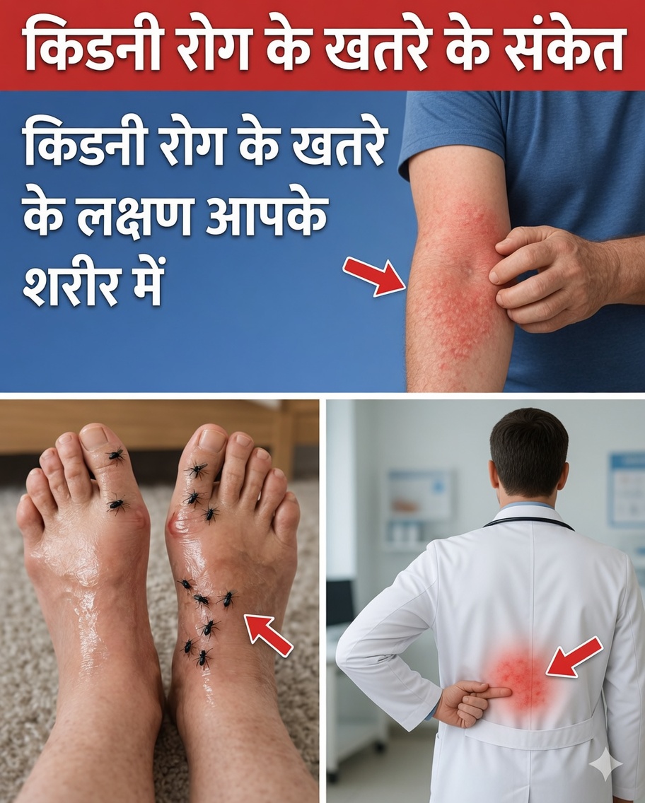आपके शरीर पर दिखाई देने वाले गुर्दे की बीमारी के 17 चेतावनी संकेत – देर होने से पहले पहचानें