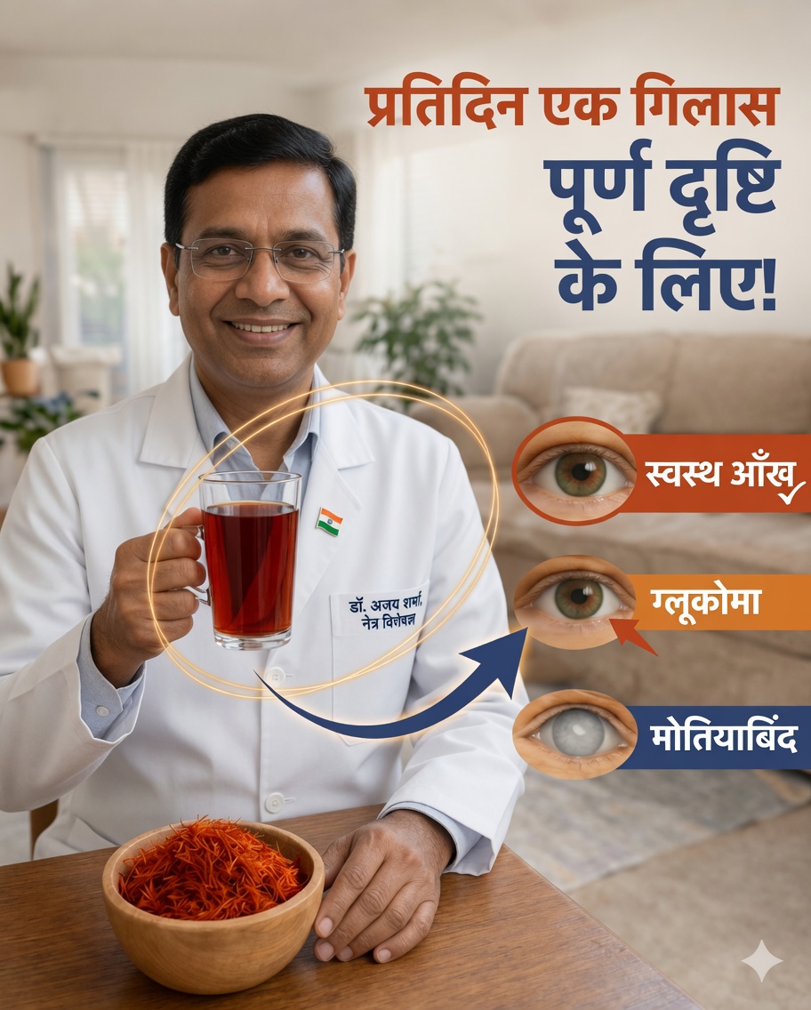 एक प्राचीन मसाला प्राकृतिक रूप से दृष्टि सुधारने में कैसे मदद कर सकता है – केसर की आश्चर्यजनक शक्ति