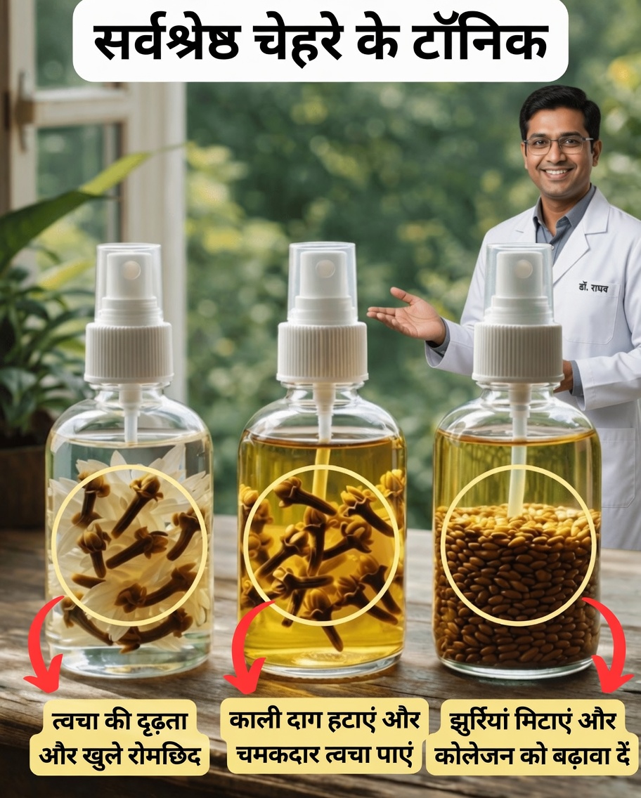 एक और अधिक चमकदार त्वचा के लिए सरल घरेलू प्राकृतिक टॉनिक कैसे खोजें?