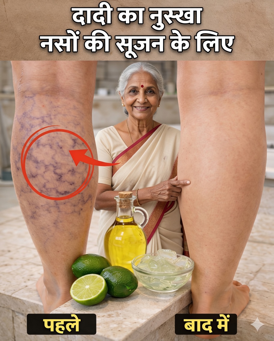 वैरिकाज़ नसों के लिए दादी का गुप्त नुस्खा: एलोवेरा, सेब का सिरका और नींबू का खुलासा