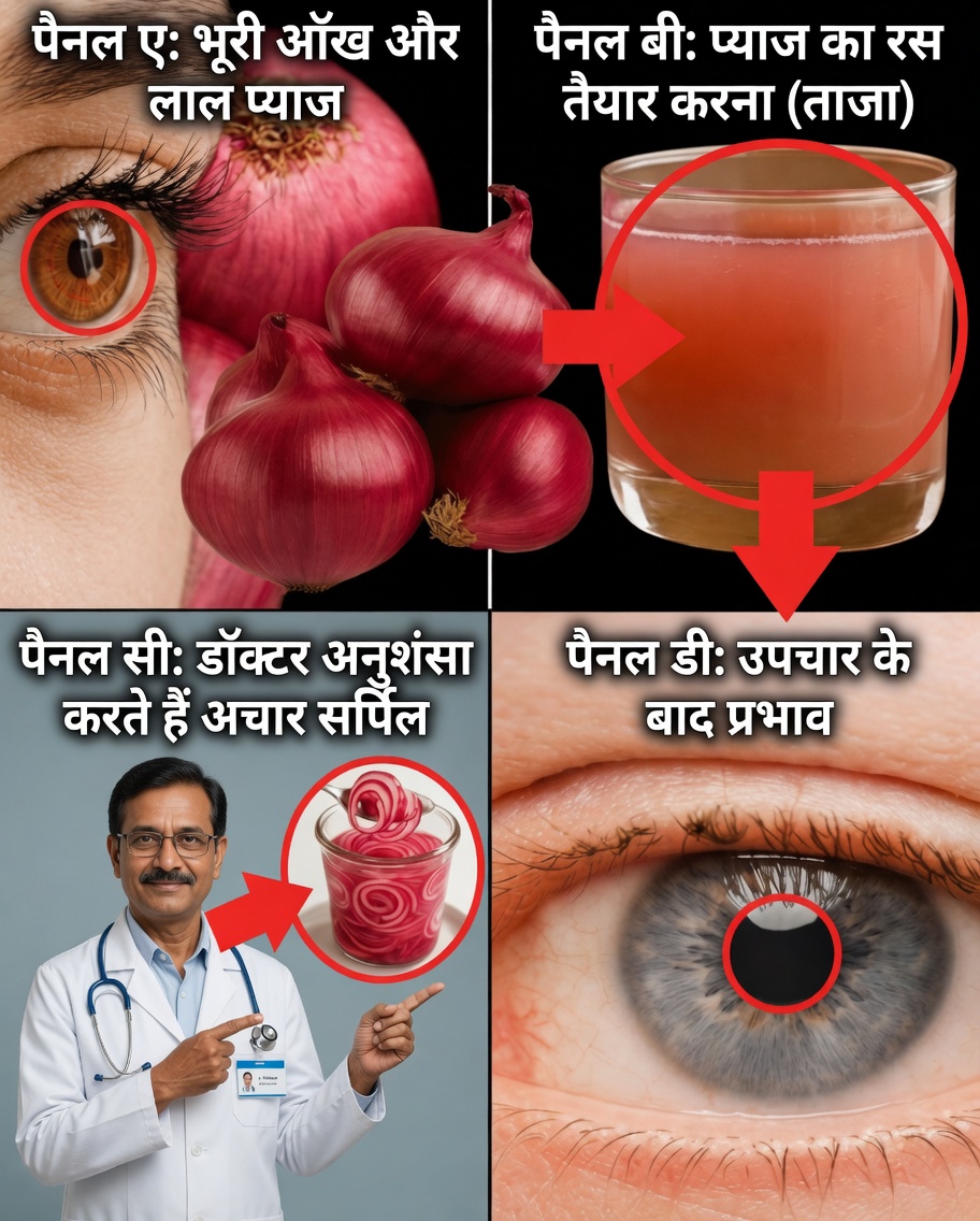 क्या प्याज़ का रस धीरे-धीरे आँखों के स्वास्थ्य को सहारा दे सकता है? आज़माने लायक एक प्राकृतिक उपाय