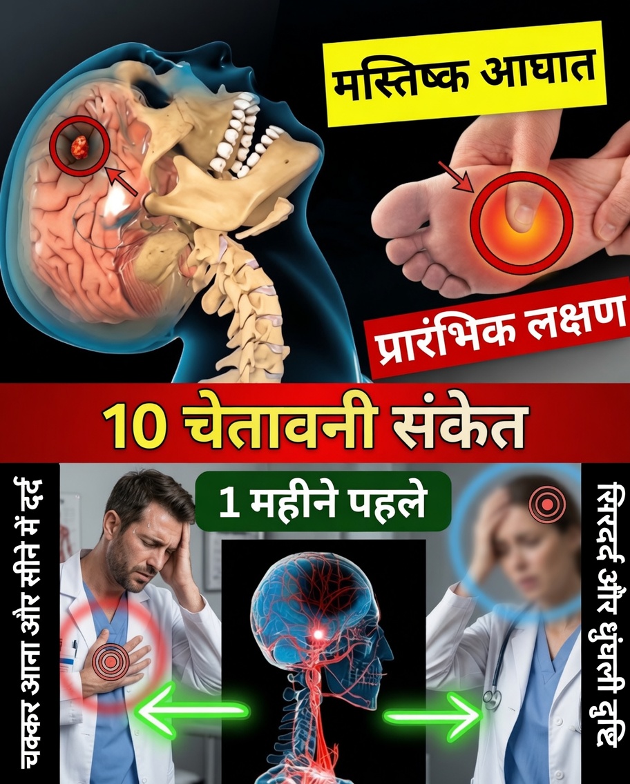 स्ट्रोक के 8 शुरुआती चेतावनी संकेत जो आप एक महीने पहले देख सकते हैं + अपने मस्तिष्क की सुरक्षा के 9 प्राकृतिक तरीके