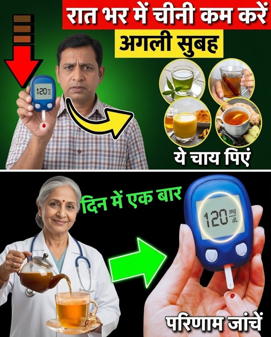 इन 8 शक्तिशाली प्राकृतिक पेयों से रातोंरात ब्लड शुगर कम करें