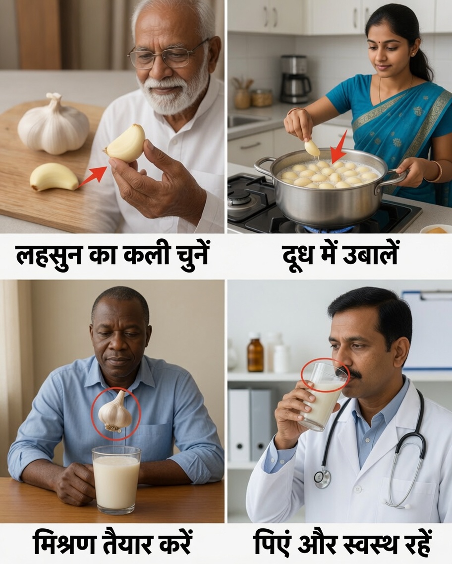 लहसुन को दूध में उबालें और एक बार पिएँ: आपको आज ही शुरू क्यों करना चाहिए