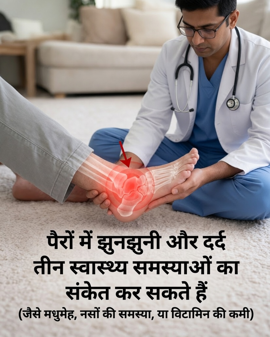 पैरों में सुन्नपन और दर्द: 3 स्वास्थ्य समस्याएँ जिन्हें आपको नजरअंदाज नहीं करना चाहिए