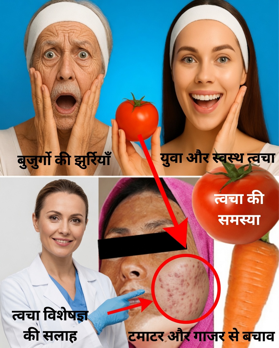 गाजर और टमाटर आपको 10 साल ज्यादा जवान दिखा सकते हैं — 70 के बाद भी!