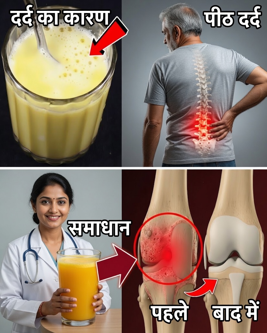 घुटने के दर्द से राहत की शुरुआत इस शक्तिशाली प्राकृतिक पेय से होती है