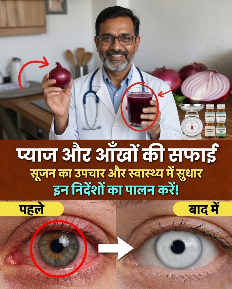 आँखों के आराम के लिए प्याज़: क्यों रसोई में 5 दिनों की यह सरल आदत चुपचाप ध्यान खींच रही है