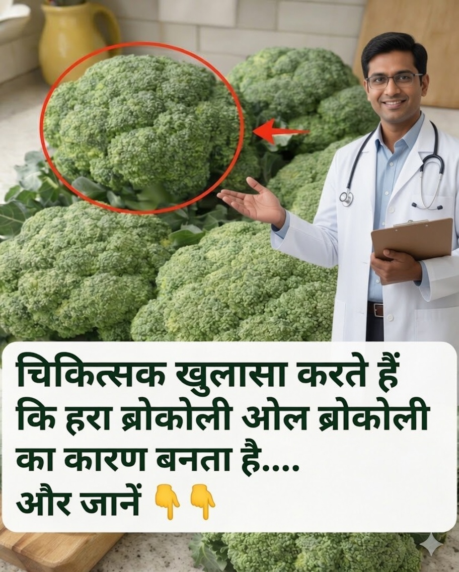 डॉक्टरों ने खुलासा किया कि हरा ब्रोकली कारण बनता है… वायरल दावे के पीछे की सच्चाई