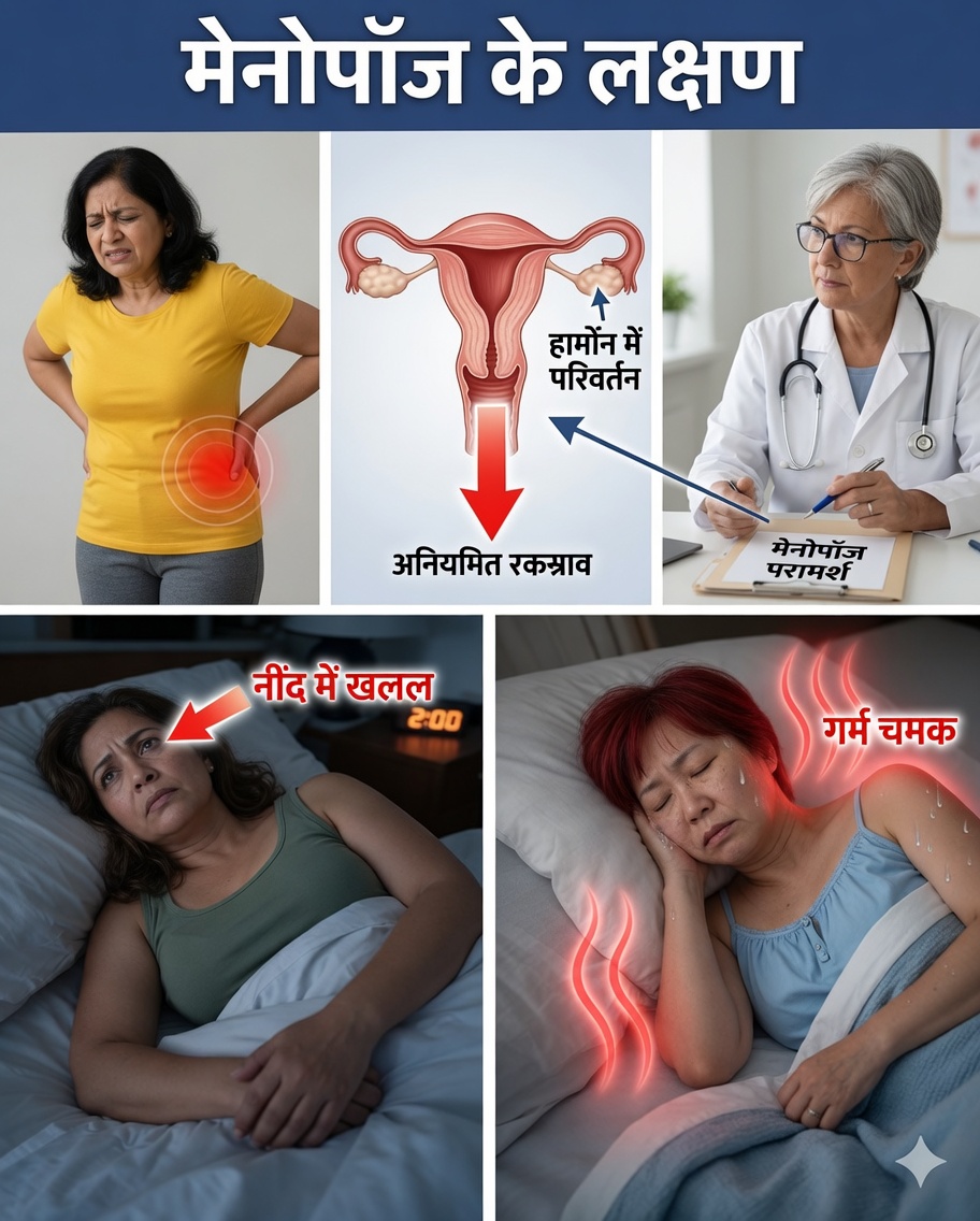 मेनोपॉज़ के जल्दी आने के 10 चौंकाने वाले संकेत जिन्हें आप नज़रअंदाज़ कर रही हो सकती हैं