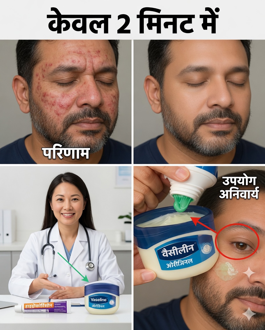 मैंने चेहरे पर कोलगेट टूथपेस्ट और वैसलीन लगाई — फिर देखिए उसके बाद क्या हुआ
