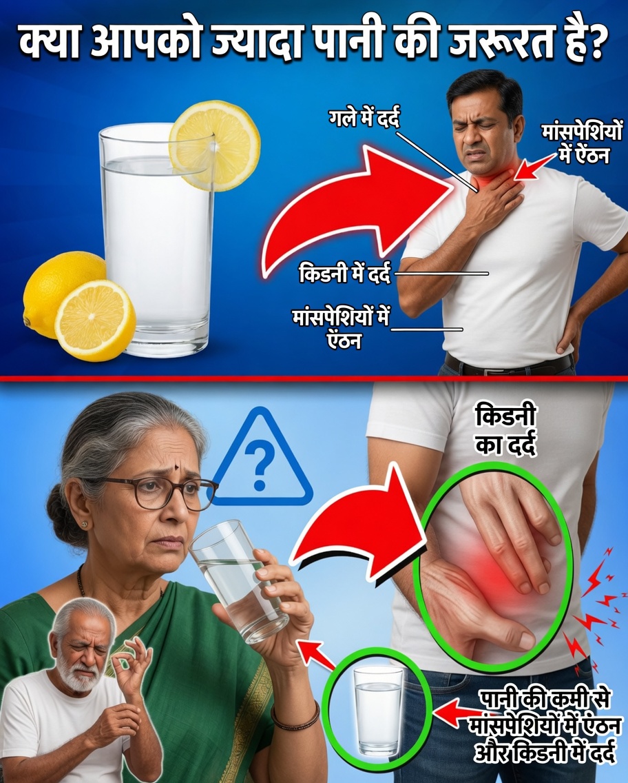 8 Sinais कि आपका शरीर और अधिक पानी के लिए गुहार लगा रहा है