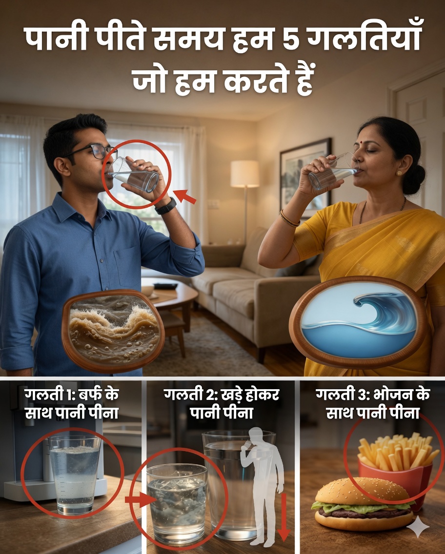 सावधान! पानी पीते समय इन बड़ी गलतियों से बचें | 95% लोग तो इन्हें समझते भी नहीं