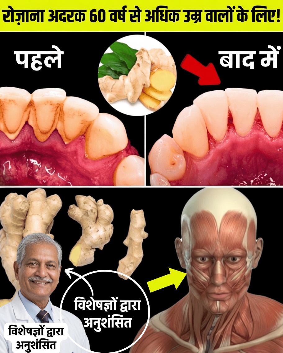 60 से ज़्यादा? आपको हर दिन अदरक क्यों खाना चाहिए (5 ज़रूरी कारण)