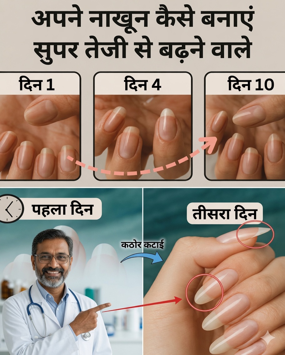 केवल 2 दिनों में नाखून कैसे बढ़ाएं