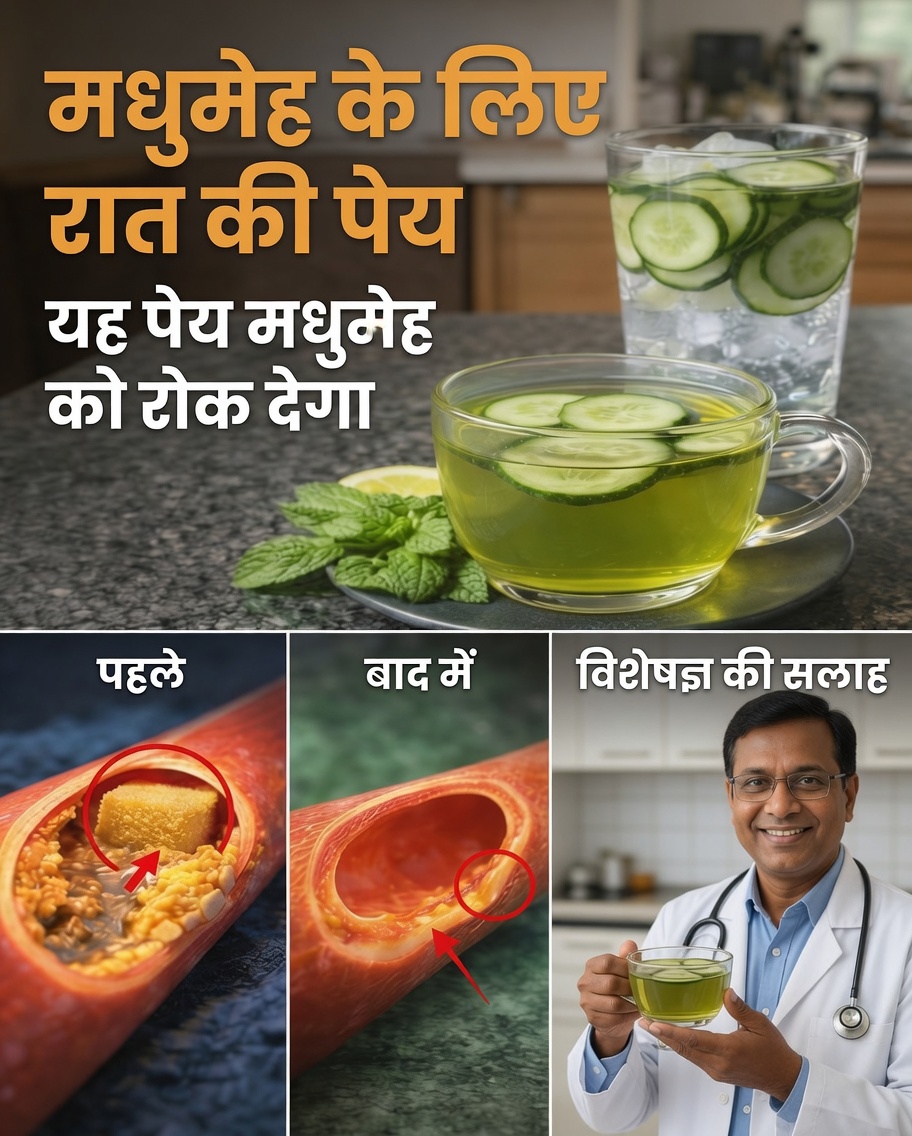 मधुमेह से पीड़ित लोगों को रक्त शर्करा कम करने में मदद के लिए सोने से पहले पीने योग्य 7 रात के पेय