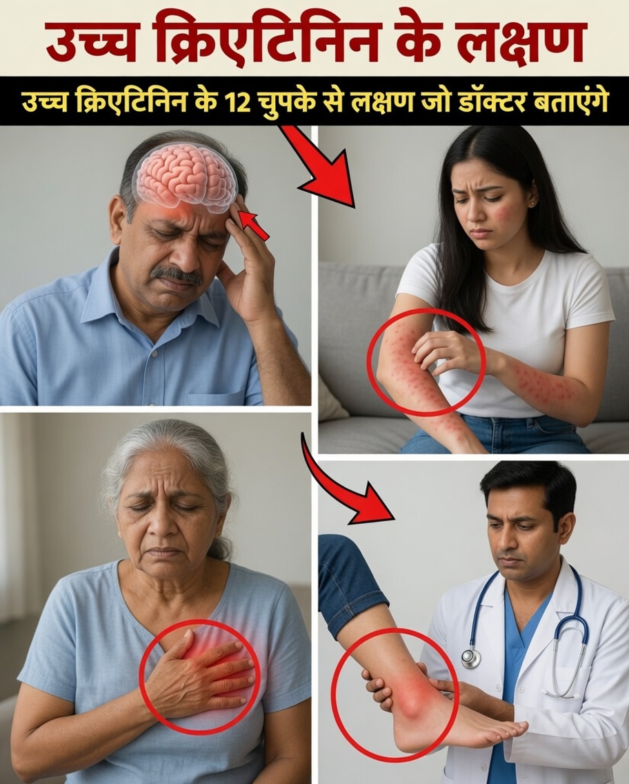 क्रिएटिनिन बढ़ने के 12 मूक संकेत: बहुत देर हो जाने से पहले आपका शरीर आपको क्या चेतावनी देने की कोशिश कर रहा हो सकता है