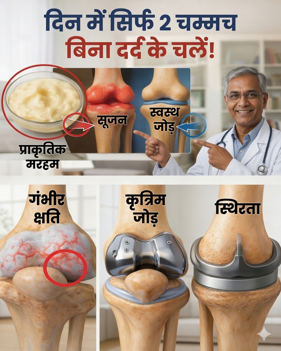 घुटने का दर्द आपको सोने नहीं देता? यह सरल खाद्य पदार्थ आश्चर्यजनक तरीके से जोड़ों के आराम में मदद कर सकता है