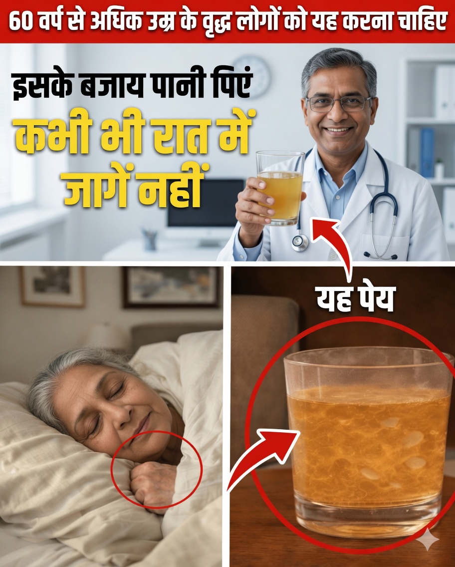 IDOSOS: क्या आप पूरी रात नहीं सो पाते? गहरी और तुरंत नींद के लिए पानी की जगह यह पिएँ