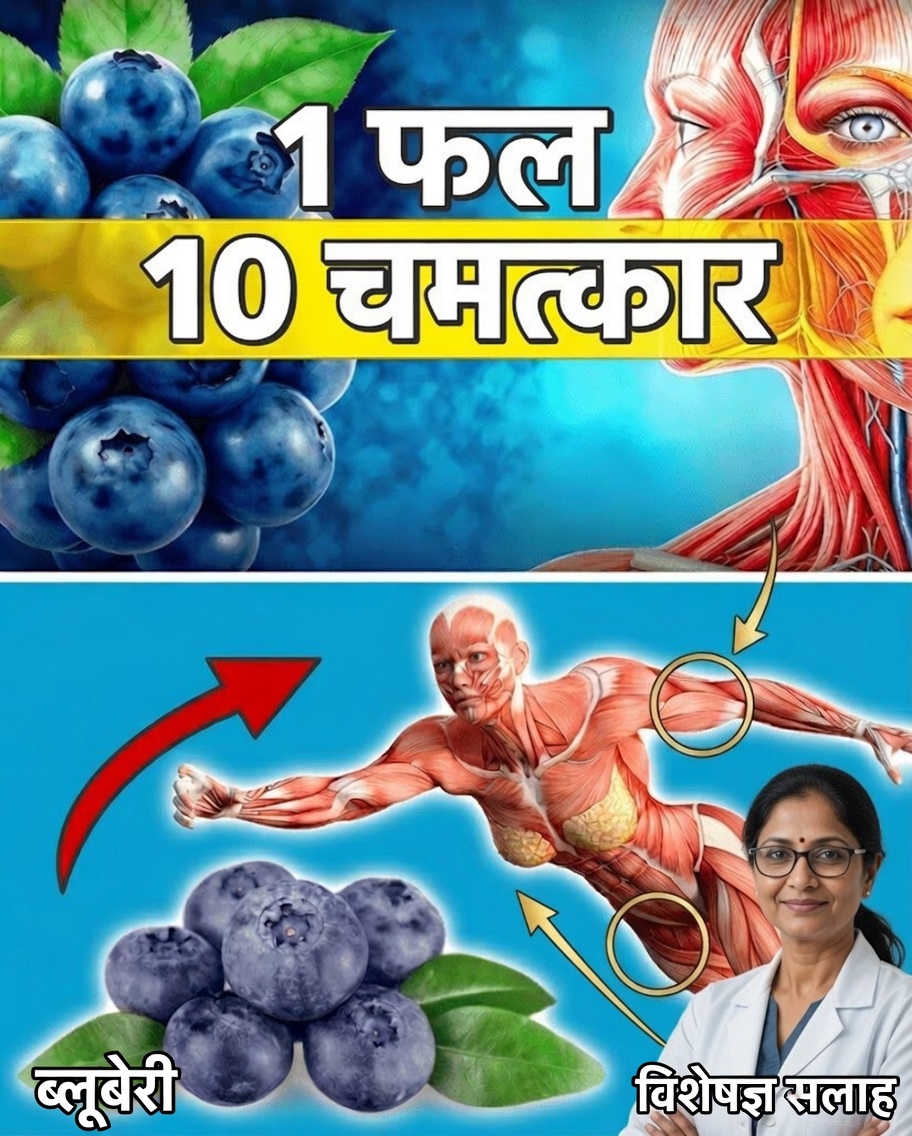 आपके शरीर में क्या होता है जब आप हर दिन ब्लूबेरी खाते हैं?