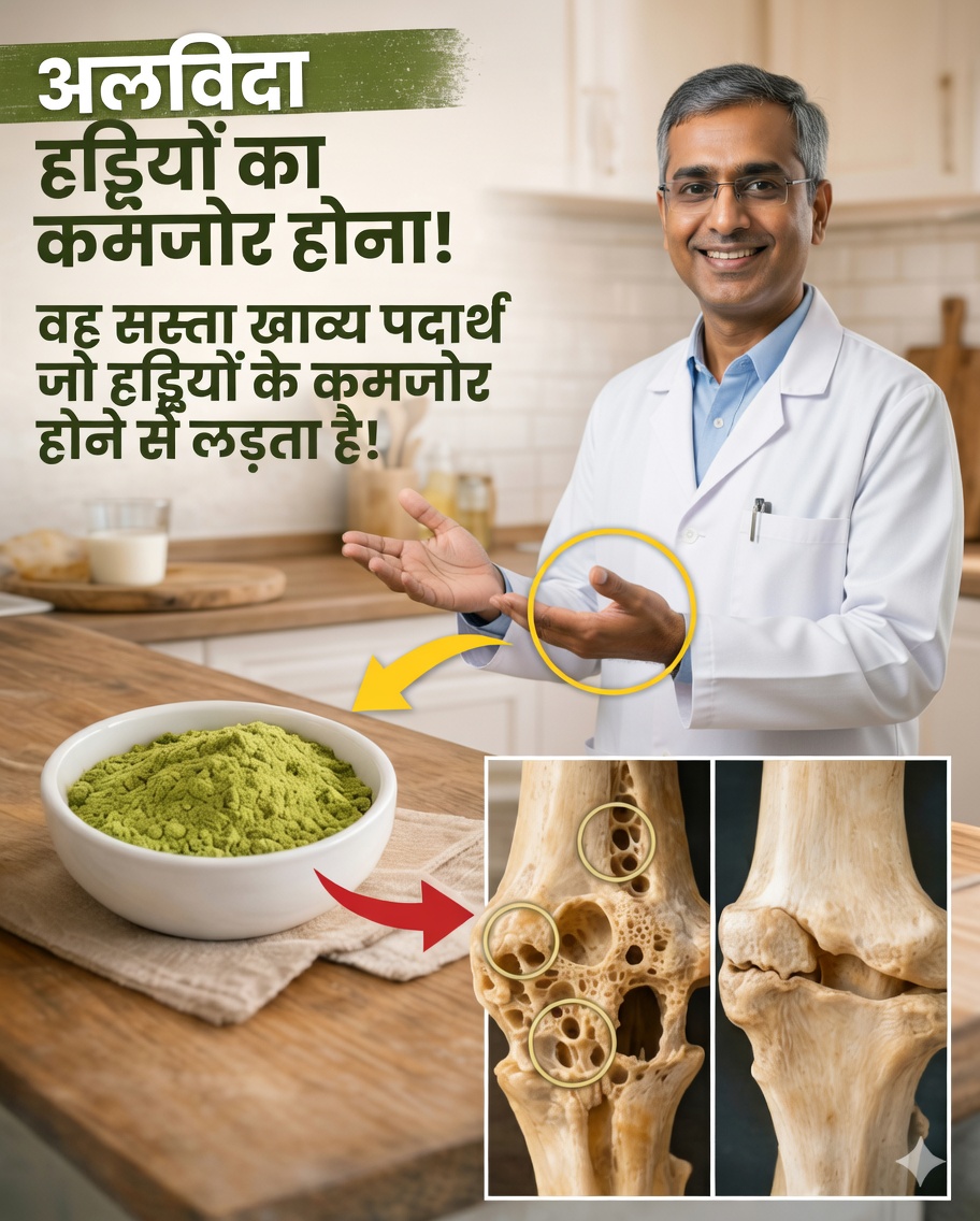 60 के बाद हड्डियों को मज़बूत करने के लिए कई बुज़ुर्गों द्वारा नज़रअंदाज़ किया जाने वाला सबसे सस्ता सुपरफूड