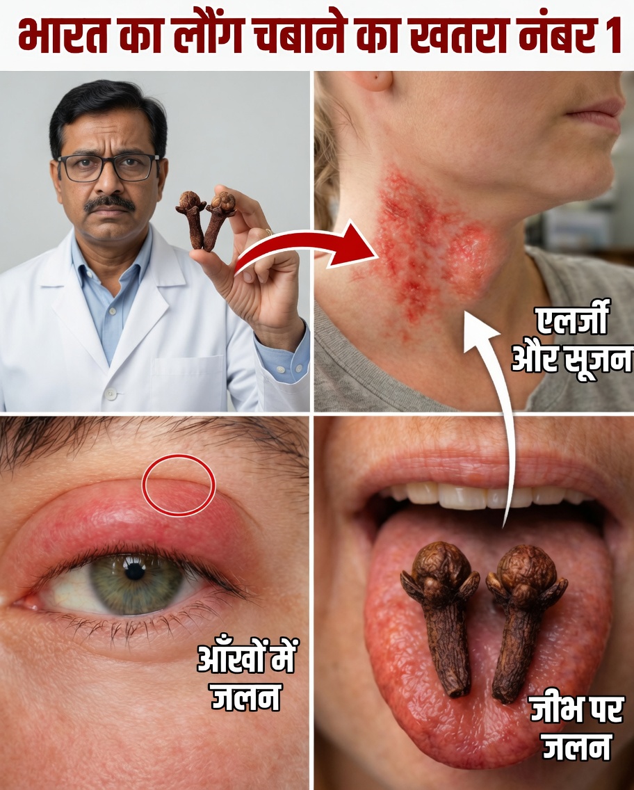 लौंग चबाते समय की नंबर 1 गलती (और यह आपके मुंह और बहुत कुछ को क्यों नुकसान पहुंचा सकती है)