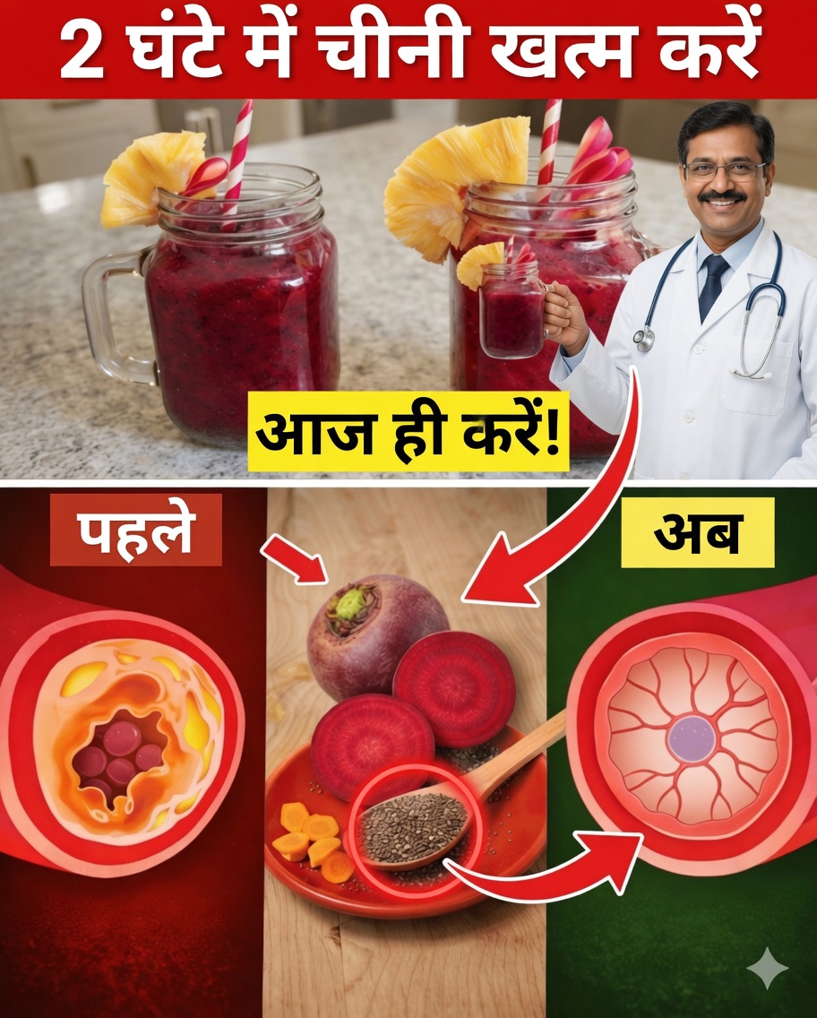 रक्त शर्करा कम करने में मदद करने और कोलेस्ट्रॉल को समर्थन देने के लिए नंबर 1 प्राकृतिक पेय
