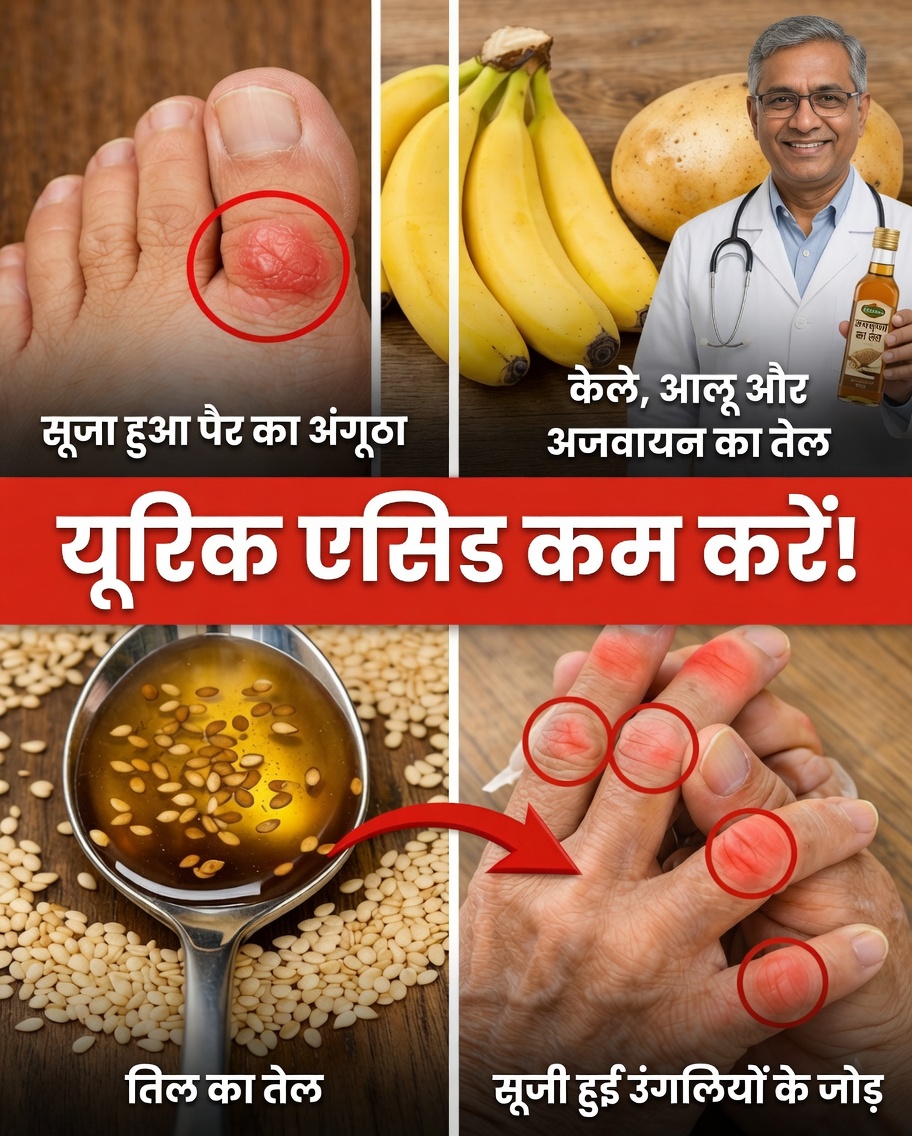 शीर्ष 8 खाद्य पदार्थ जो प्राकृतिक रूप से यूरिक एसिड कम करने में मदद कर सकते हैं