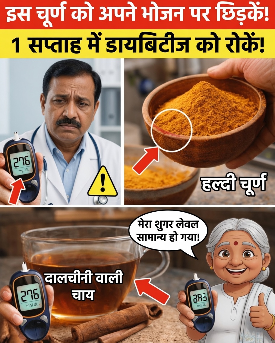 60 से अधिक? इसे हर दिन छिड़कें और केवल 7 दिनों में रक्त शर्करा को स्थिर करने में मदद करें