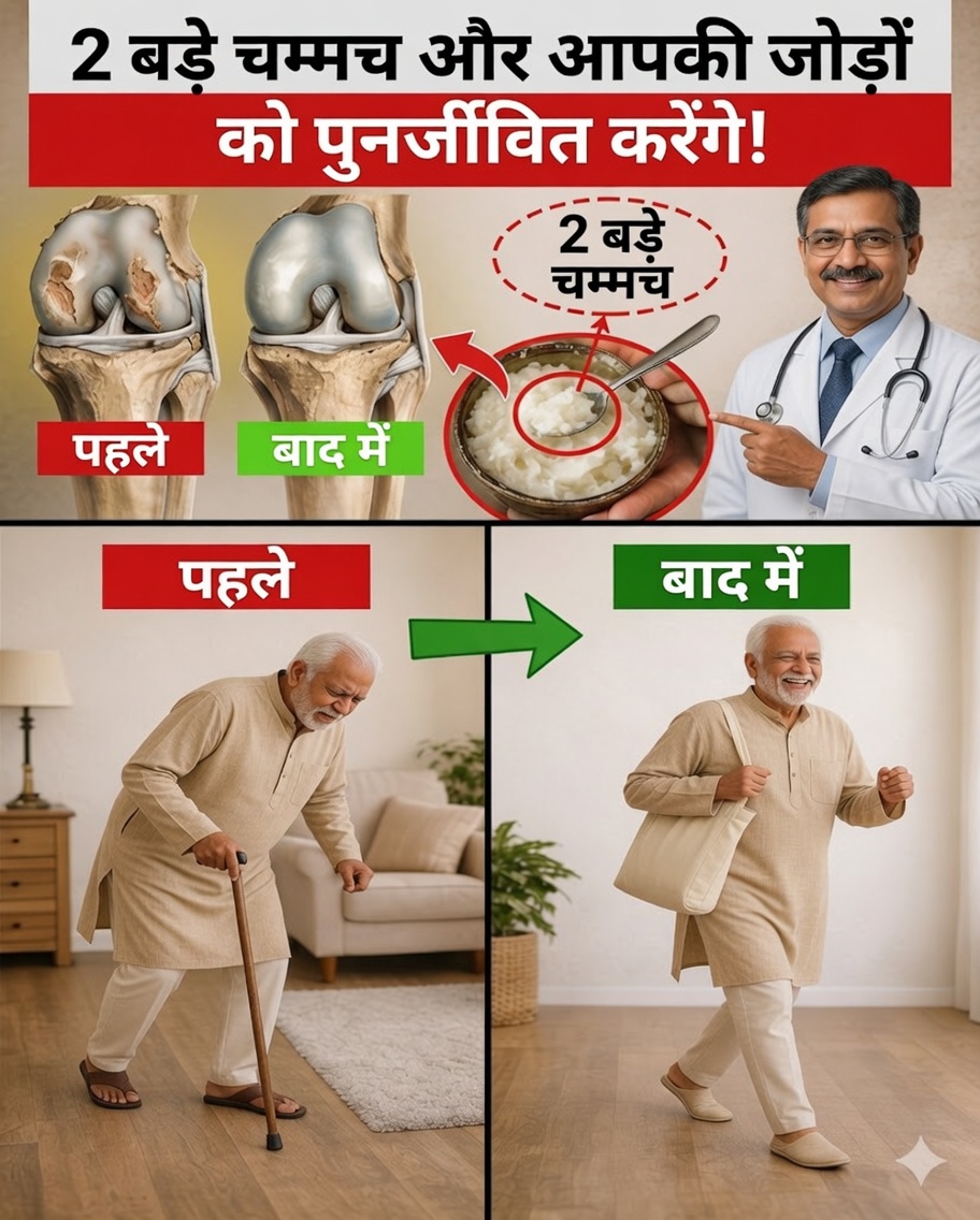 97 वर्षीय अस्थि-चिकित्सक का रहस्य: प्राकृतिक खाद्य पदार्थ जो घुटने की उपास्थि की रक्षा करने और गतिशीलता में सुधार करने में मदद कर सकते हैं