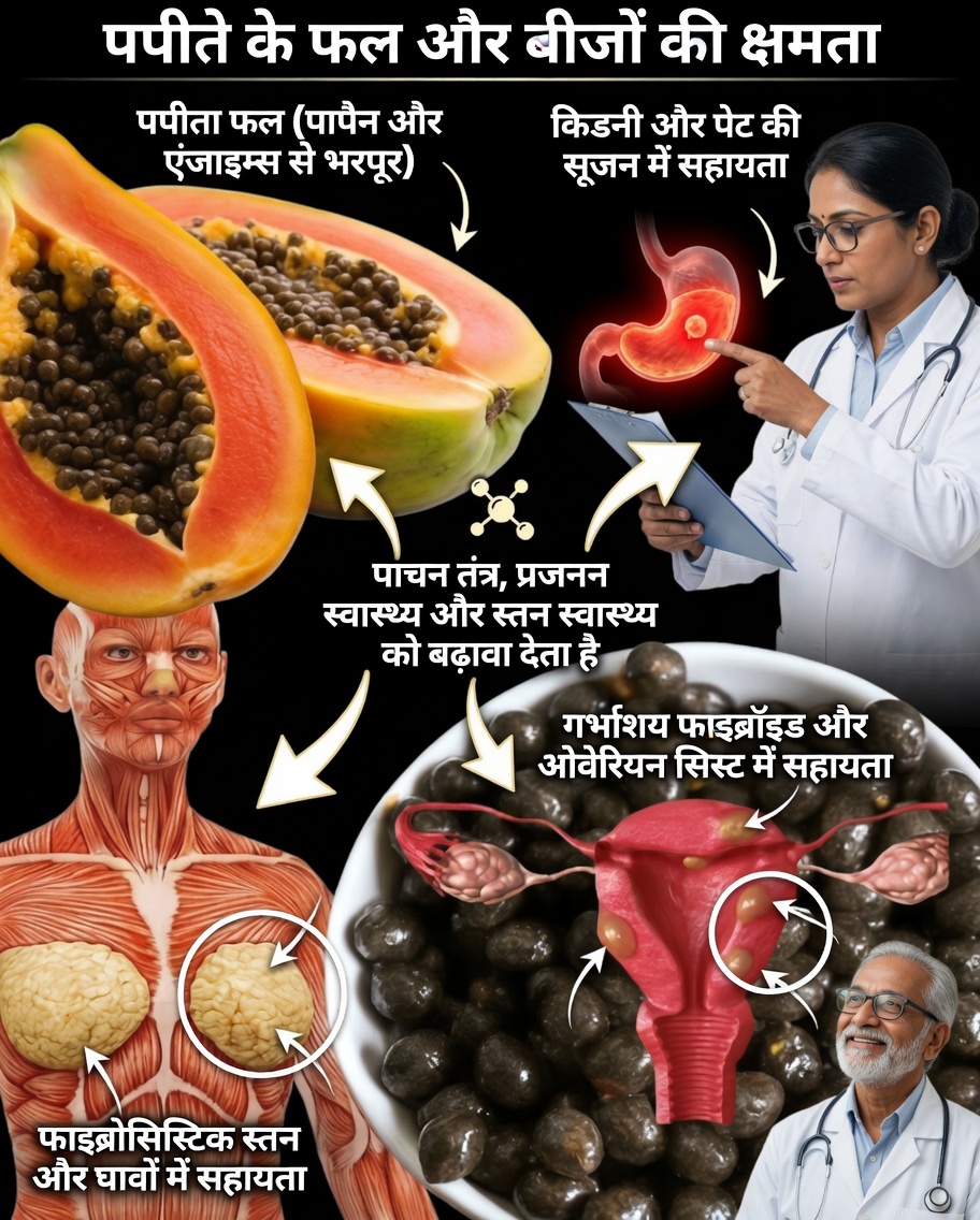 पपीते के बीजों की छिपी हुई शक्ति को उजागर करना: वह नन्हा सुपरफूड जिसे आप फेंकते आ रहे हैं