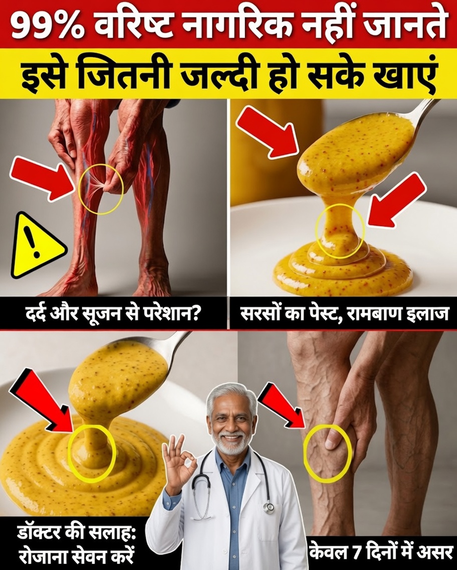 60 से अधिक उम्र के वरिष्ठ नागरिक: 7 प्राकृतिक खाद्य पदार्थ जो कुछ ही मिनटों में पैरों की ऐंठन रोकने में मदद कर सकते हैं