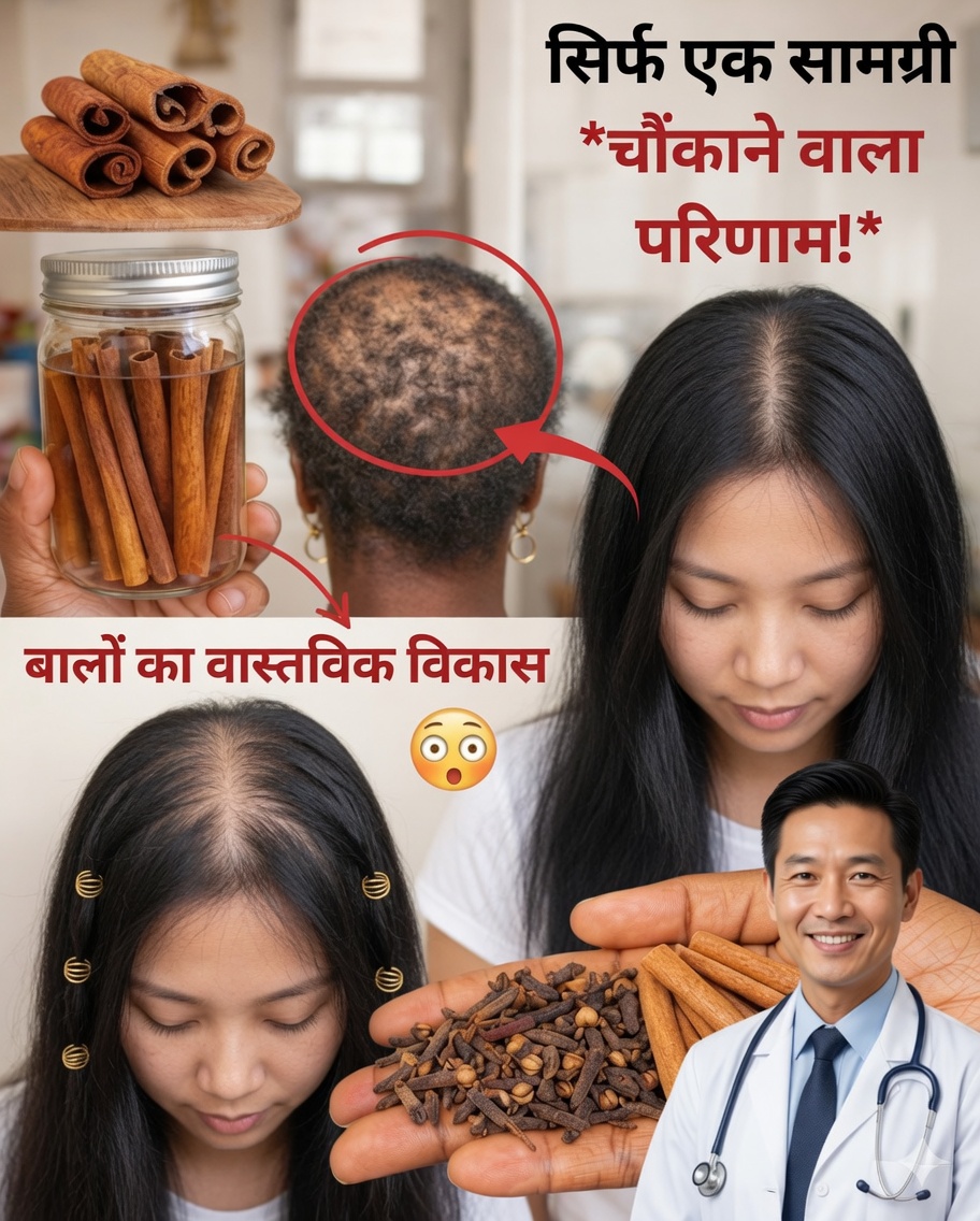 लौंग और दालचीनी: प्राकृतिक मसालों की वह जोड़ी जो आपके बालों की वृद्धि को बदल सकती है