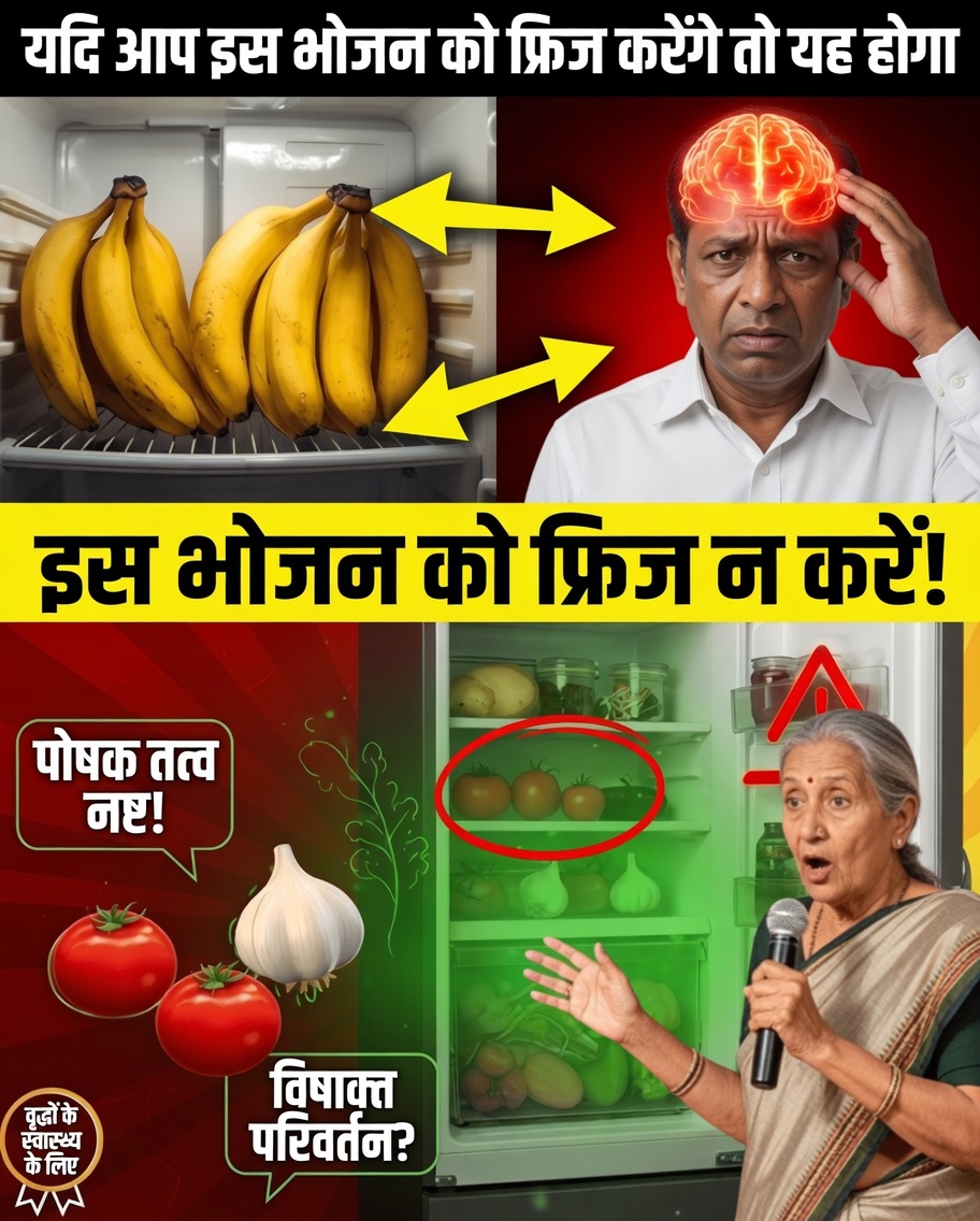 IDOSOS, रुकिए अभी! इन 13 खाद्य पदार्थों को कभी भी फ्रिज में न रखें — जानिए क्यों