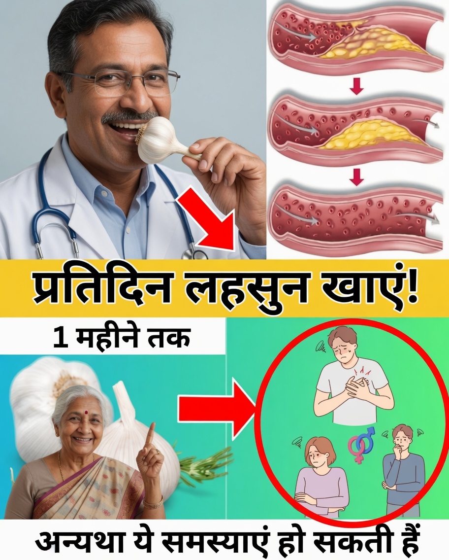 हर दिन कच्चा लहसुन खाना: हृदय स्वास्थ्य को सहारा देने और कोलेस्ट्रॉल कम करने का एक प्राकृतिक तरीका