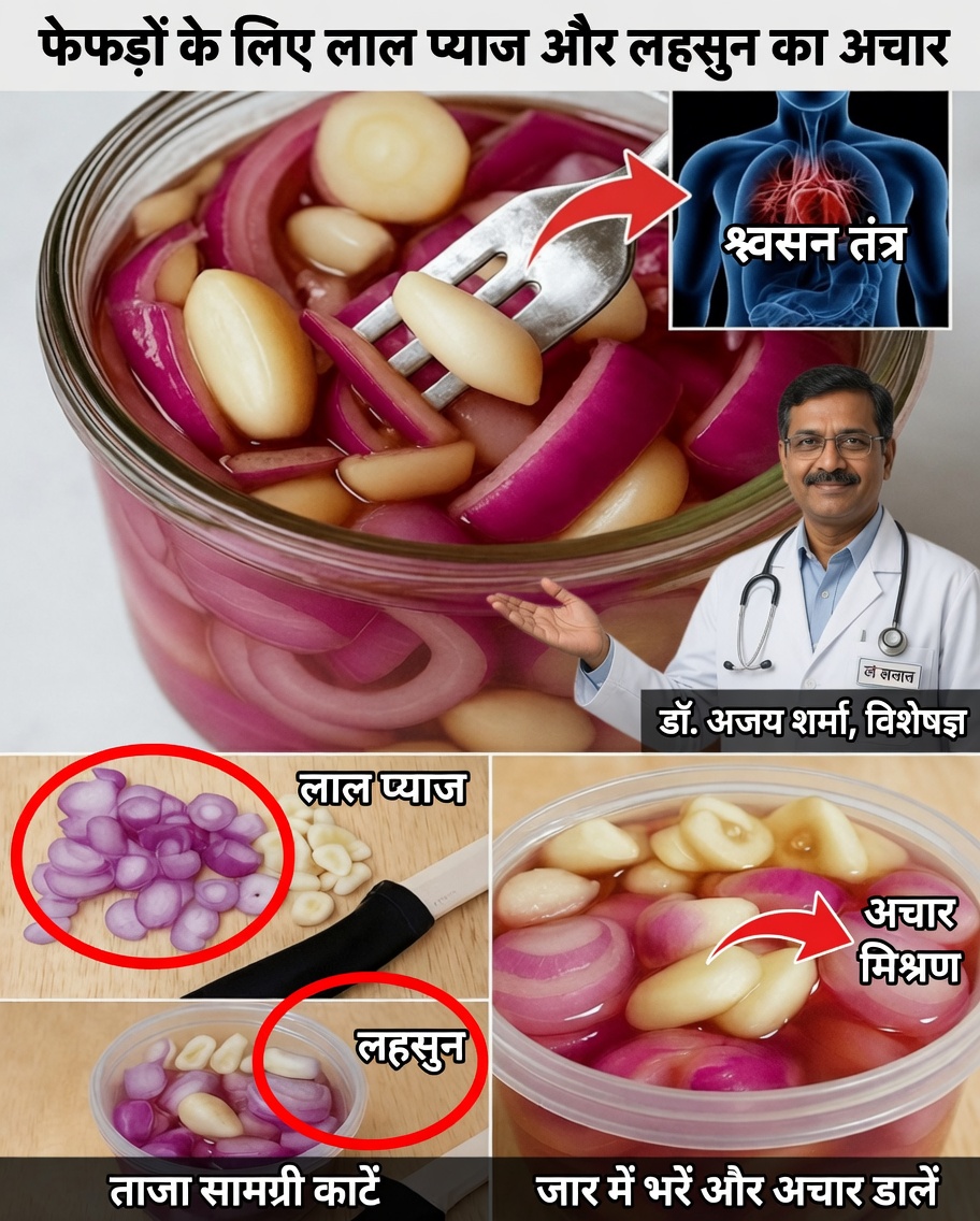 पर्पल प्याज़, लहसुन और शहद के साथ बेहतर साँस लें: फेफड़ों के लिए एक प्राकृतिक उपाय