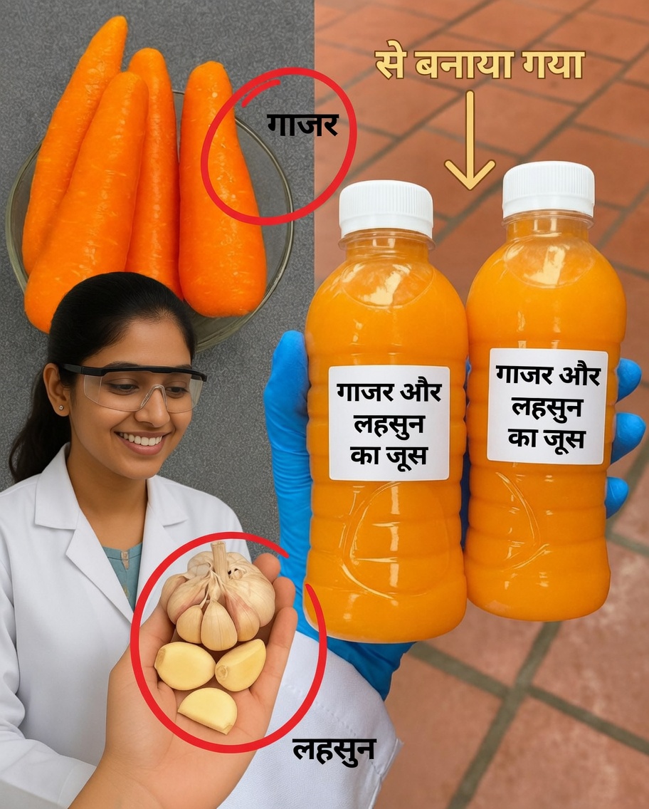 गाजर और लहसुन की स्मूदी: आपके हृदय के लिए एक प्राकृतिक बढ़ावा