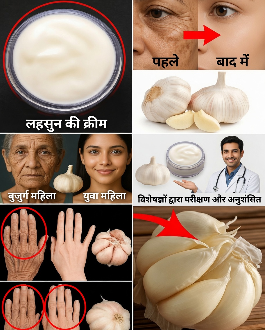 लहसुन क्रीम की ताकत से अपनी त्वचा को बदलें