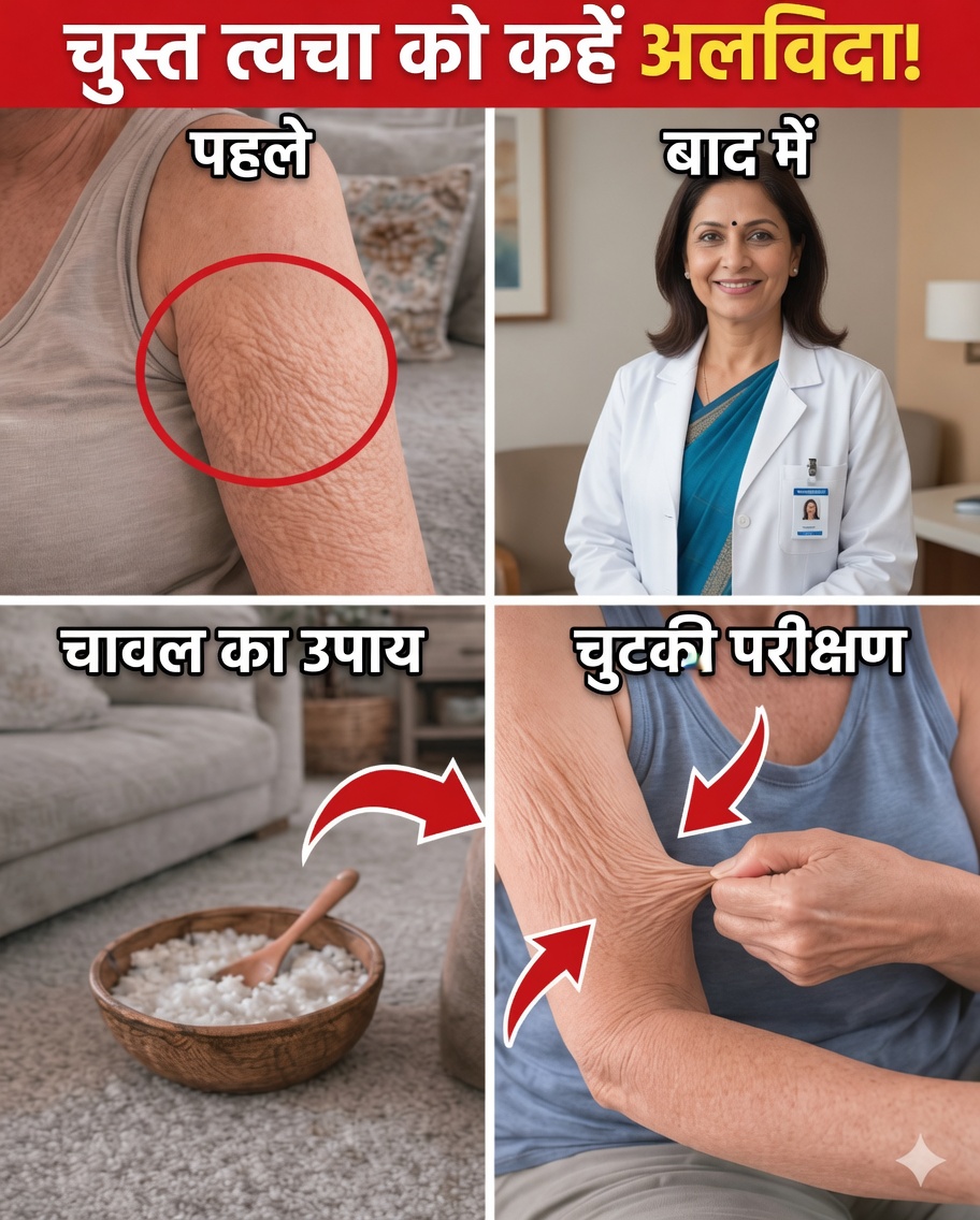 बुज़ुर्गों की बाहों की “क्रेपी” त्वचा की दिखावट में सुधार कर सकने वाली, दिन में दो मिनट की सरल आदतें