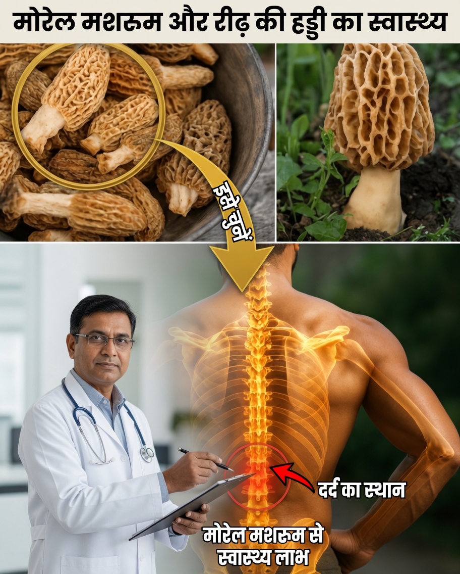 मोरेल मशरूम: छिपा हुआ पाक खजाना जो आपके भोजन और स्वास्थ्य को बदल सकता है