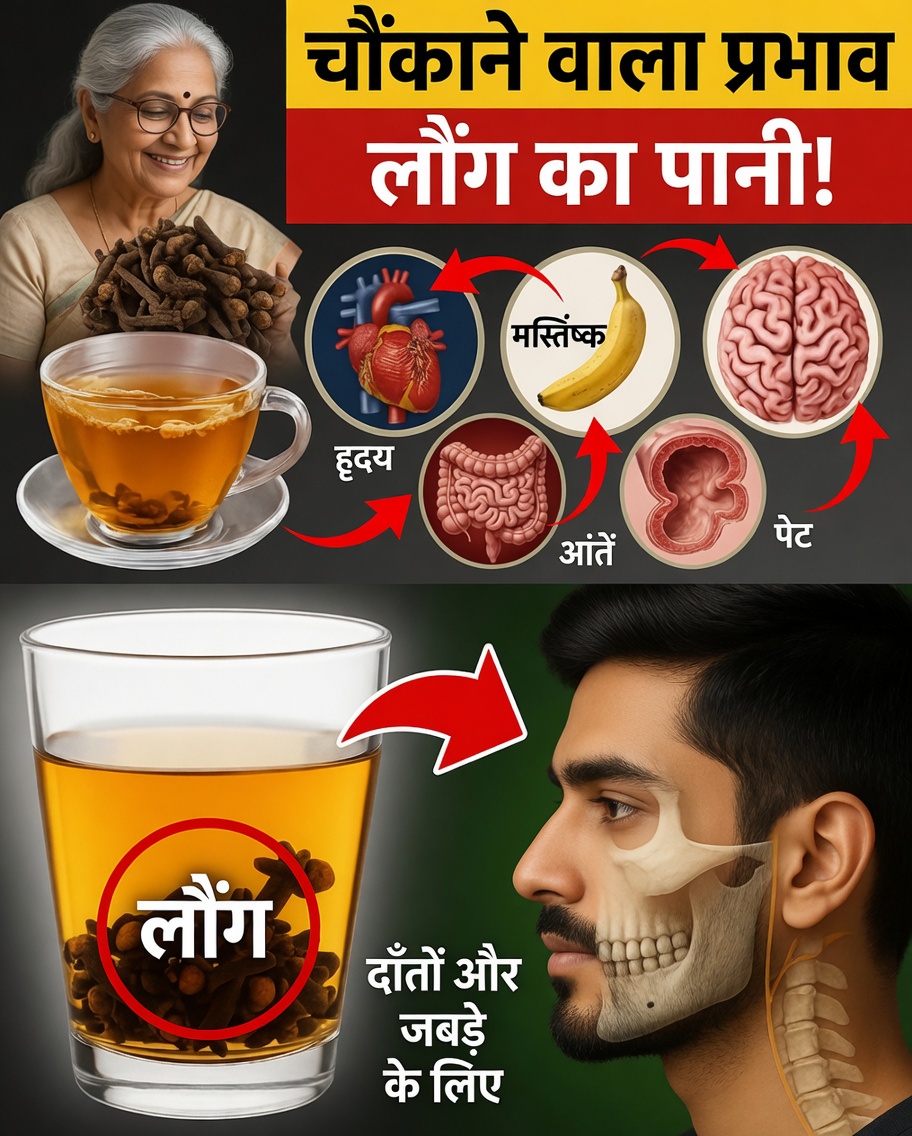 सोने से पहले लौंग का पानी पिएं? देखें कि रात के दौरान क्या हो सकता है