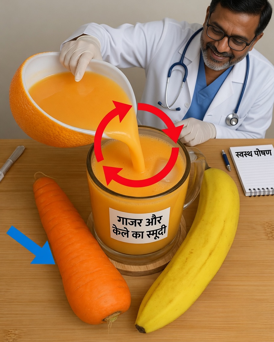 भूल जाइए एनर्जी ड्रिंक्स: केले और गाजर का यह मिश्रण आपके शरीर की ज़रूरत की हर चीज़ हो सकता है