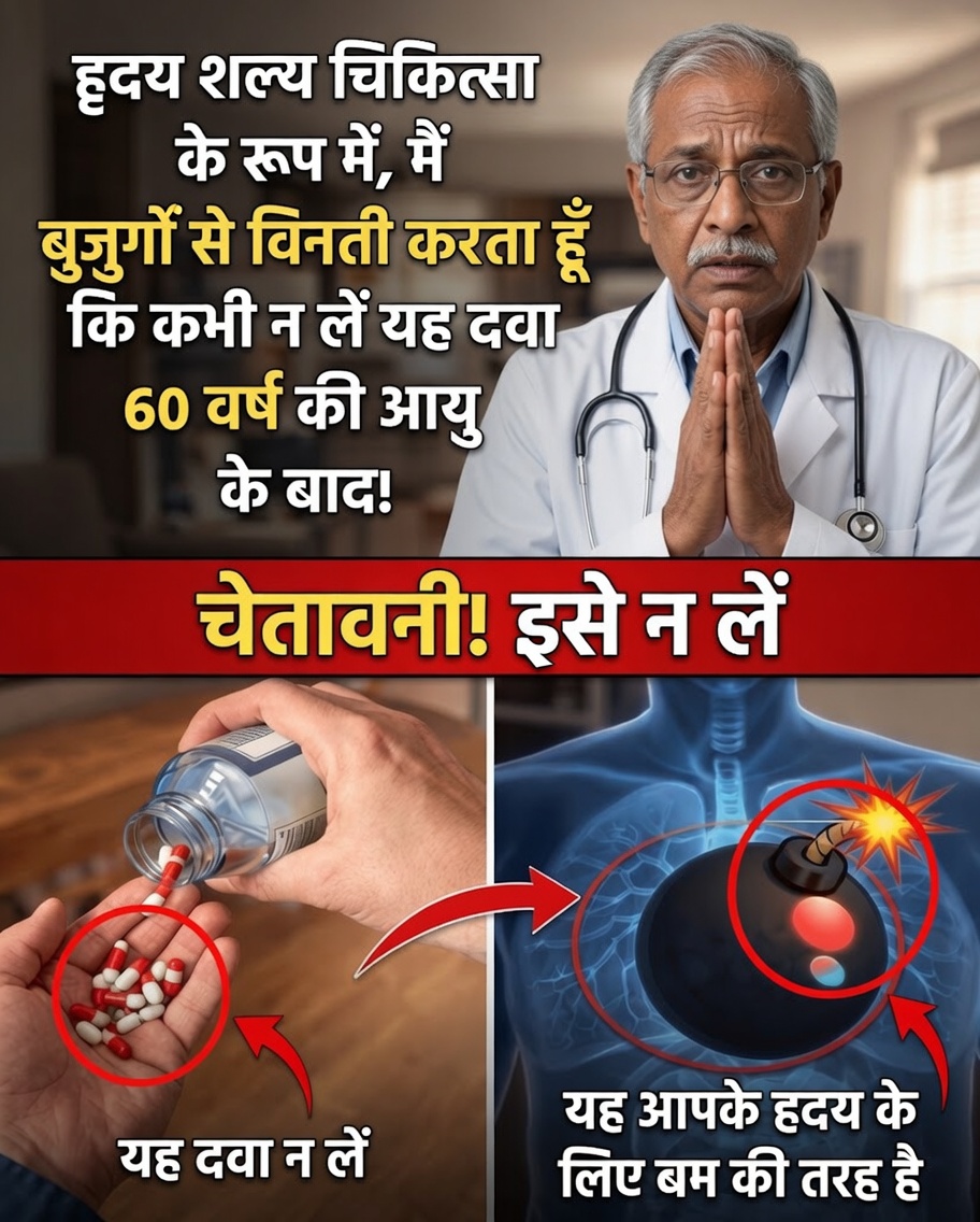 शीर्षक: क्या आम दर्दनिवारक 60 के बाद दिल को प्रभावित कर सकते हैं? जो बहुत कम लोग जानते हैं