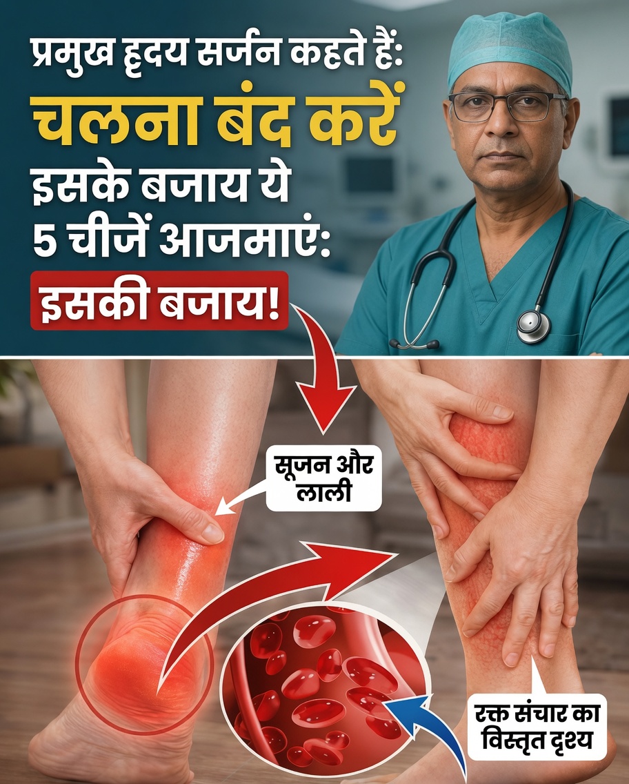 चलना भूल जाइए! 60 के बाद ये 5 व्यायाम करें — सर्जनों द्वारा अनुशंसित